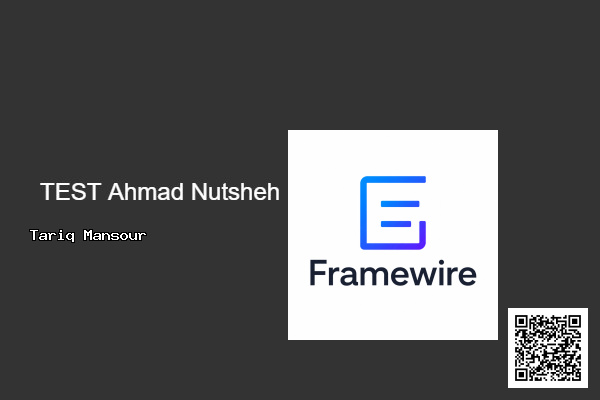 [TEST - Ahmad Nutsheh] XSS probe <img src=x onerror=alert(7)>